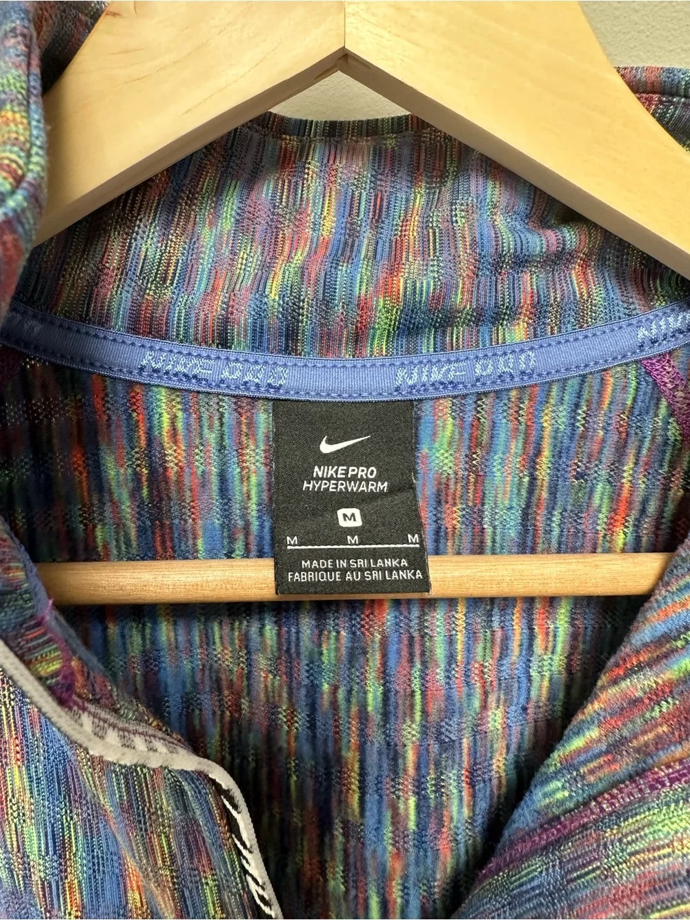 Nike Pro Multicolor Half-Zip Performance Sweater